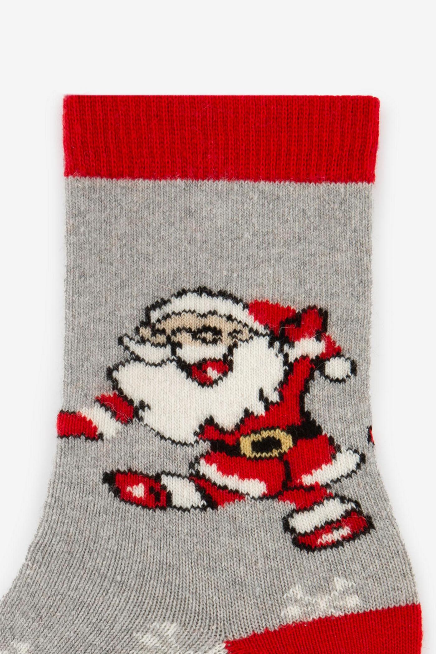 Носки с новогодним принтом D37 Angora Women No Terry