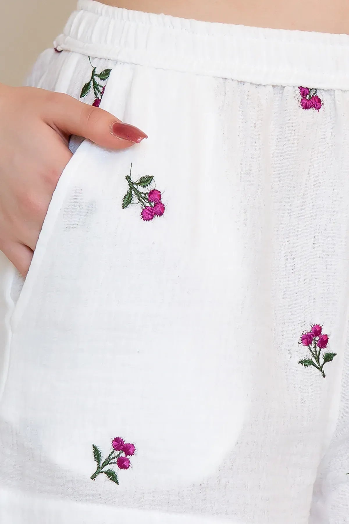 Піжамні шорти із мусліну Blueberry ML0068-39-08