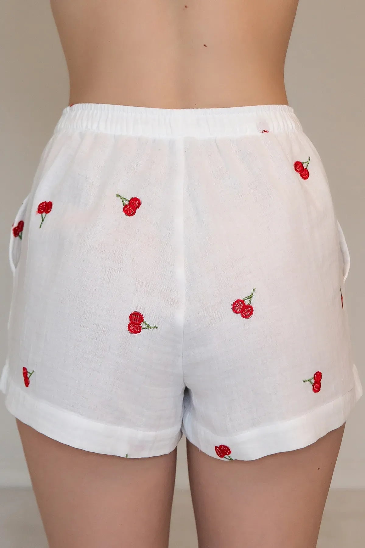 Пижамные шорты из муслина Cherry ML0068-38-08