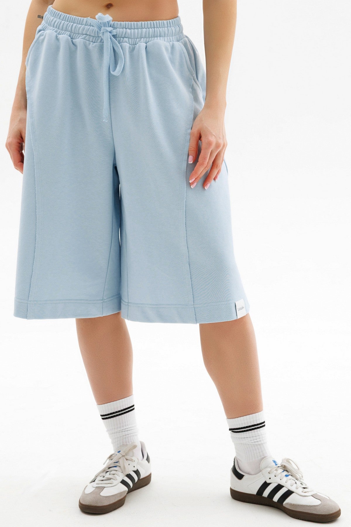 Трикотажные шорты-бермуды 1781/33048