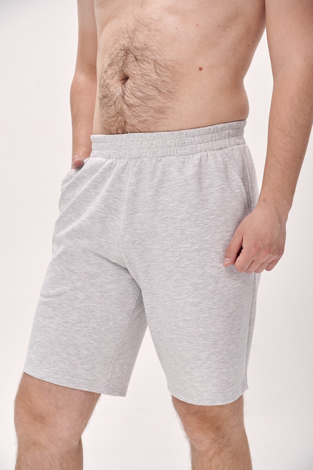 Мужские шорты 1619 gray melange