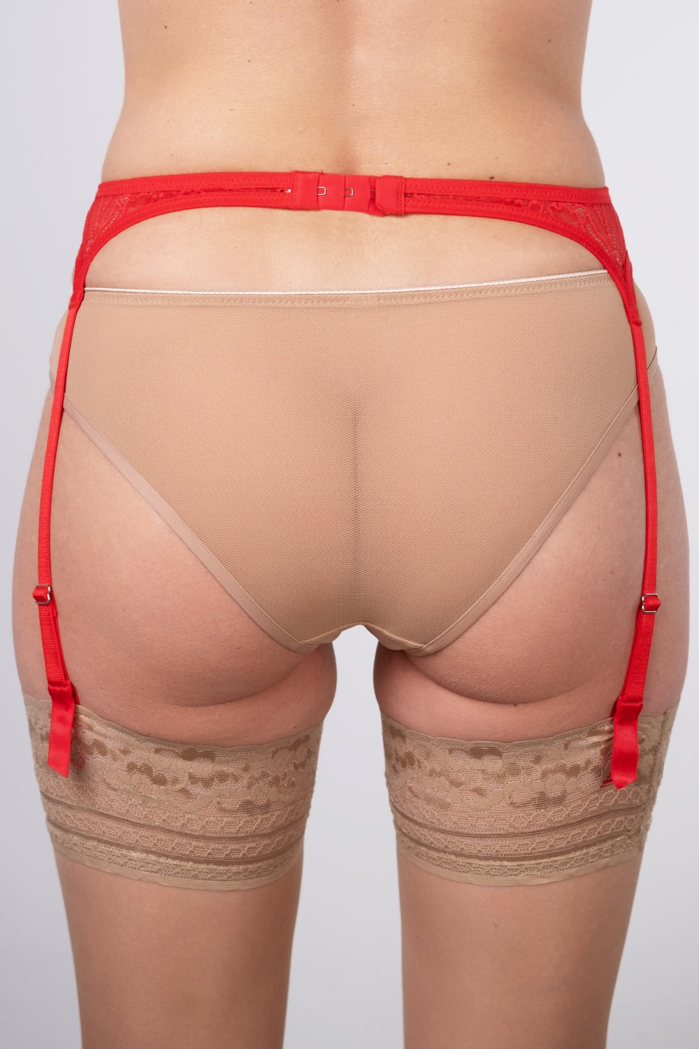 Пояс для чулок SLZ17402003 red/beige