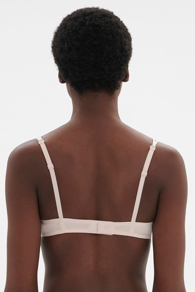 Бюстгальтер балконет с вышивкой Delice 12X330 blush