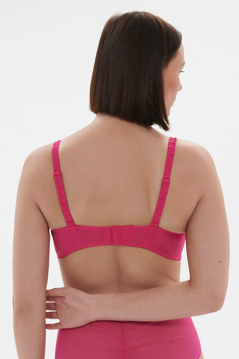 Бюстгальтер с вышивкой Intrigue 1E2330 rose disco FW24