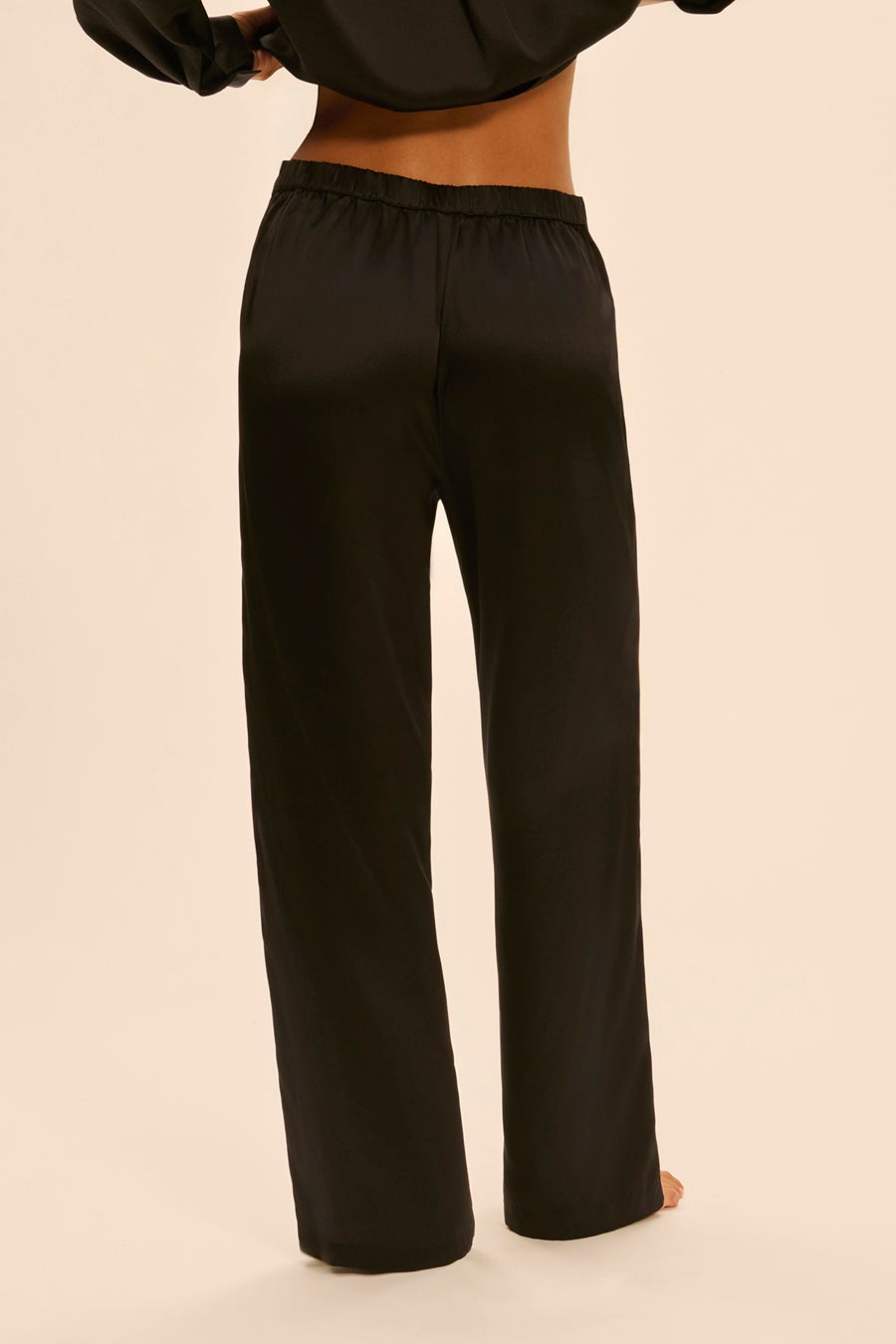 Пижамные шелковые брюки Love Me 1F8660 black