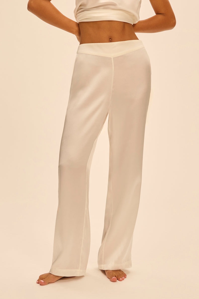 Пижамные шелковые брюки Love Me 1F8660 naturel