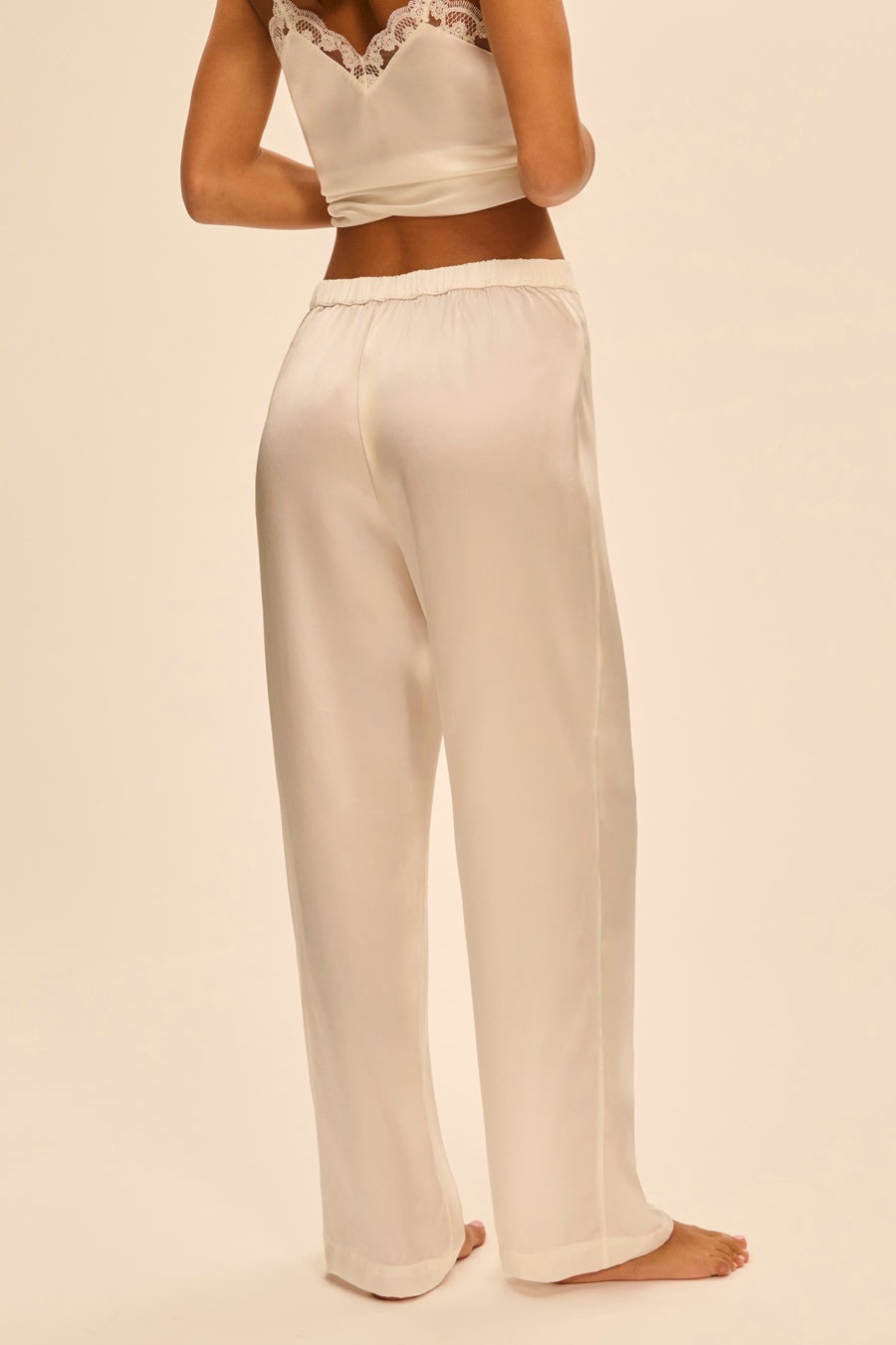 Пижамные шелковые брюки Love Me 1F8660 naturel