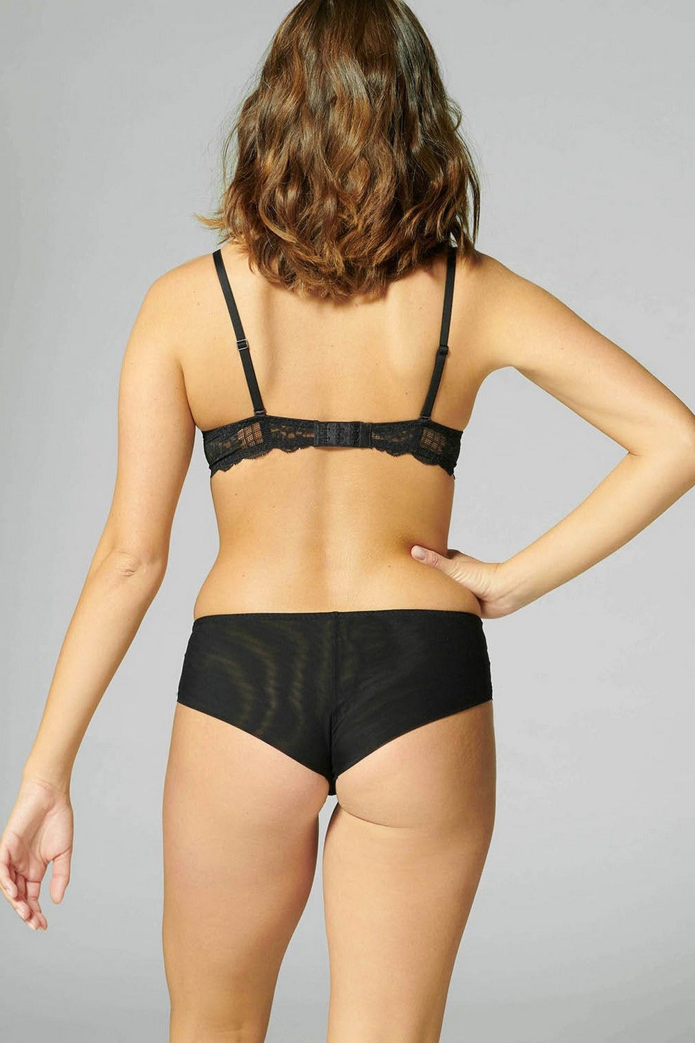 Кружевной бюстгальтер пуш-ап Reve 12Z347 black