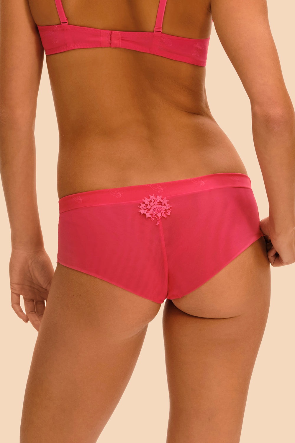 Шортики из микросетки Wish 12B630 rose fabuleux SS25