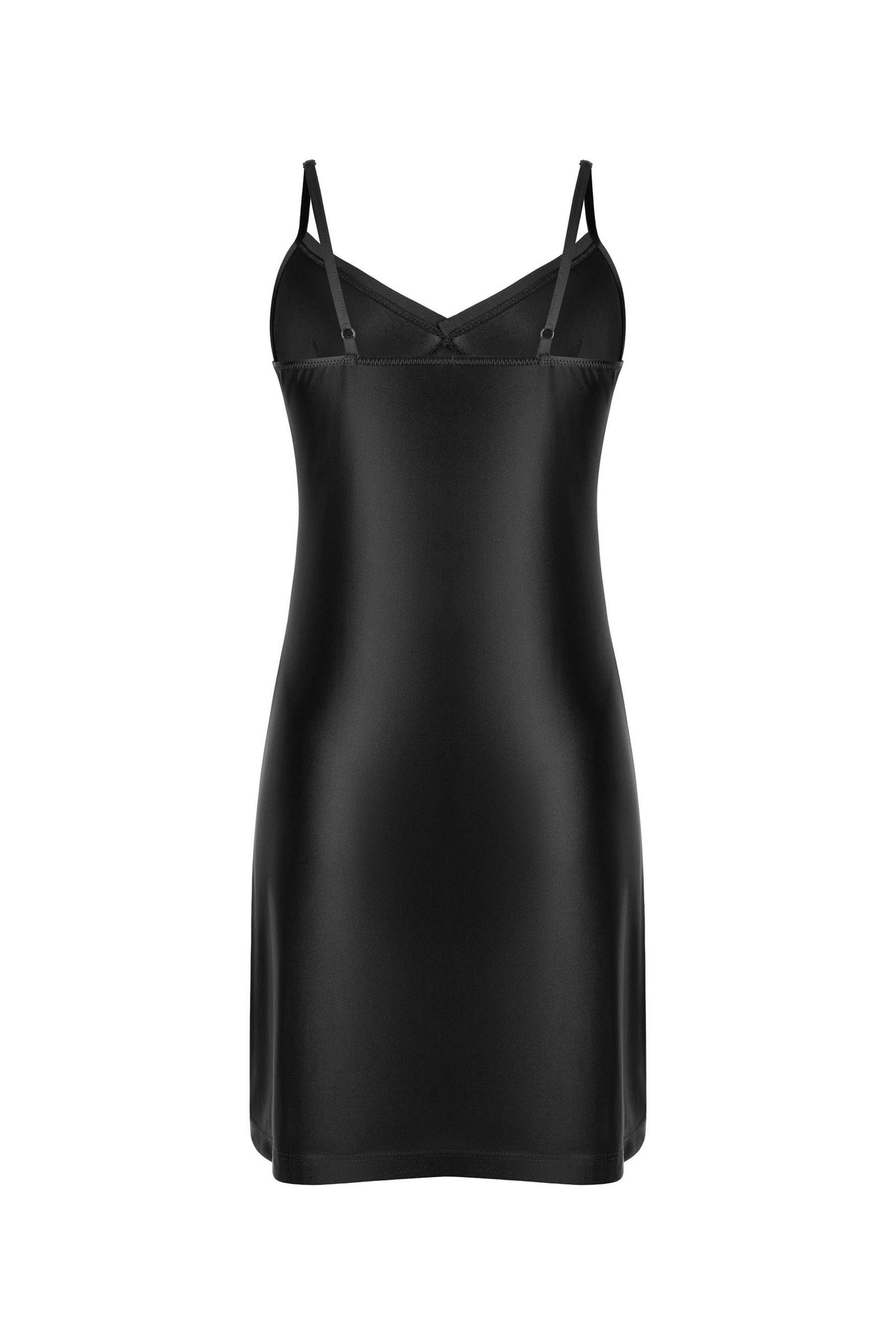 Гладкая сорочка 7004-6011/01 black