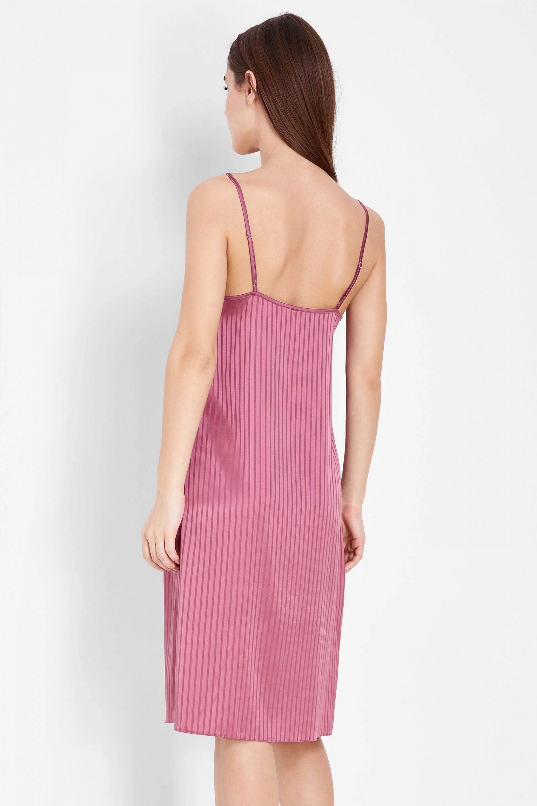 Шелковая сорочка S-6046-1 104 lilac