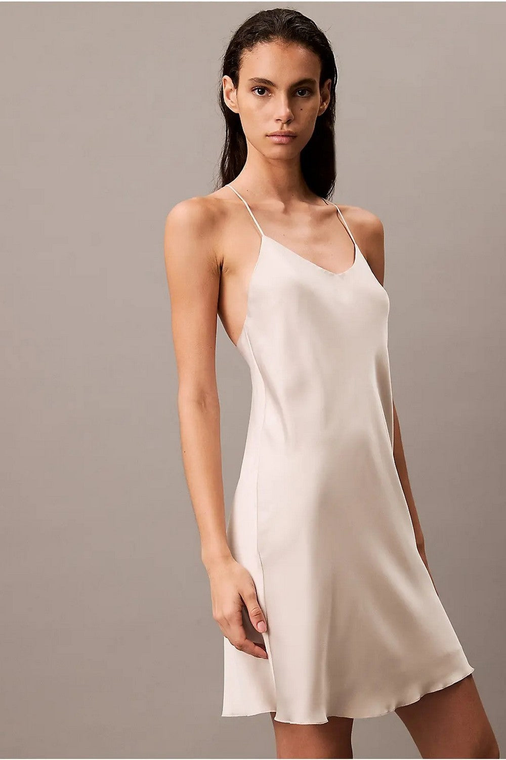 Сорочка на тонких бретелях 844006290 milk