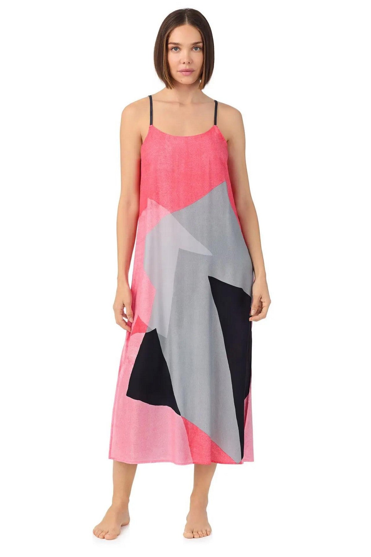 Сорочка из вискозы YI00043 812 coral