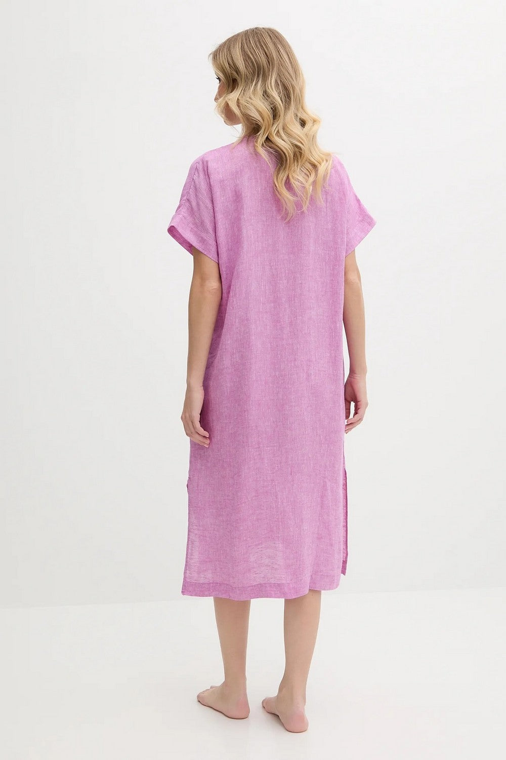 Льняная сорочка YI10054 500 purple