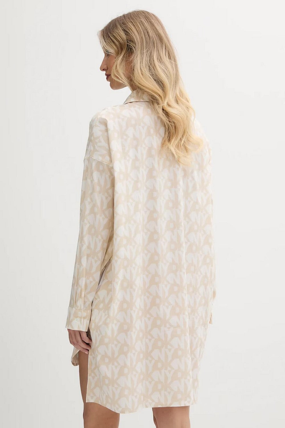 Хлопковая рубашка YI30048 252 oatmeal