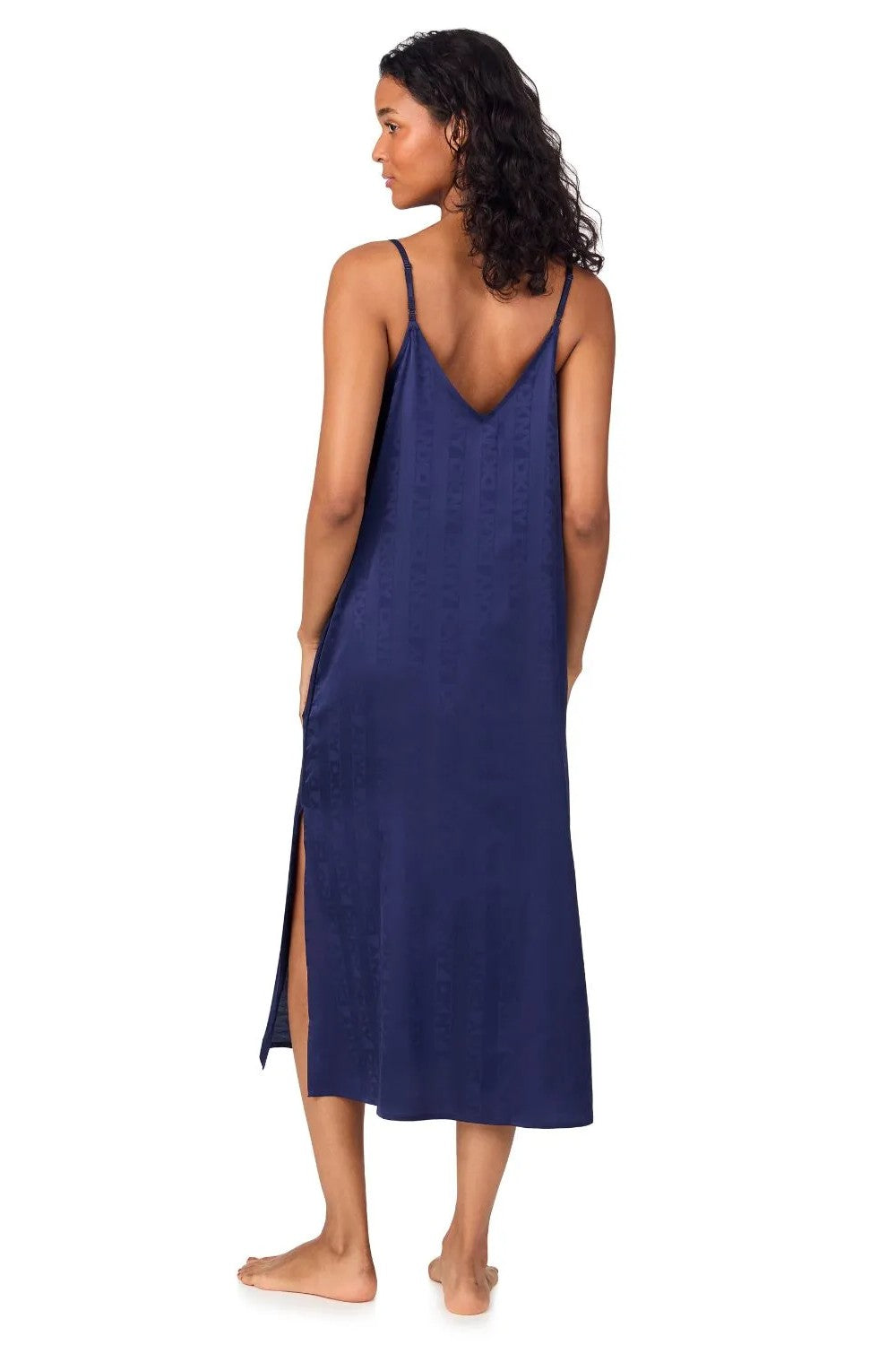 Атласная сорочка YI40081 407 stripe