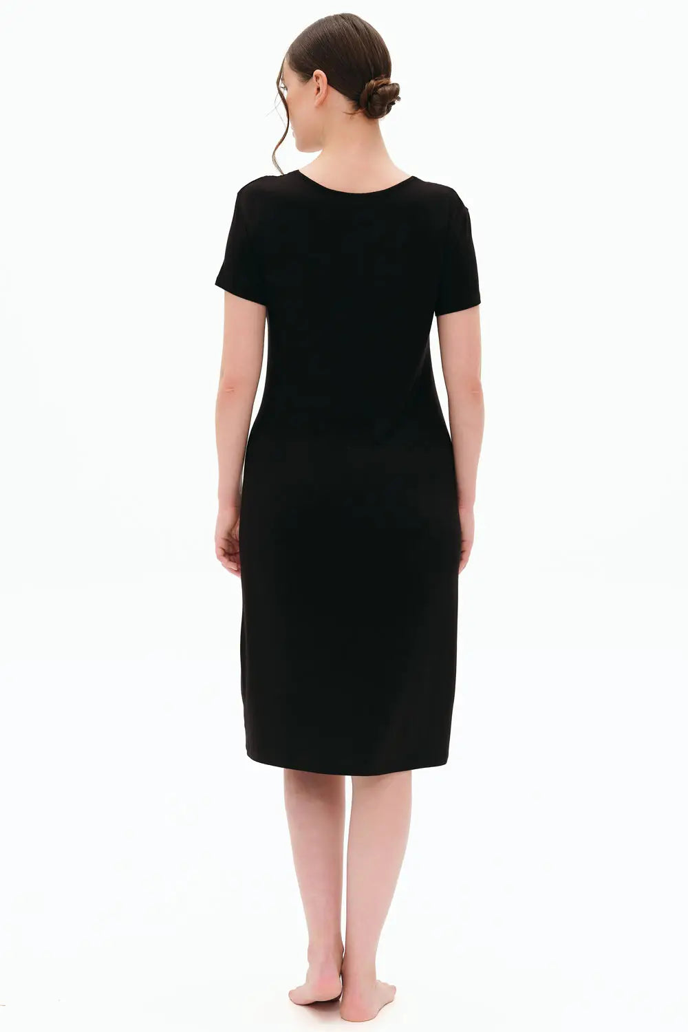 Ночная сорочка из бамбука 02100 black