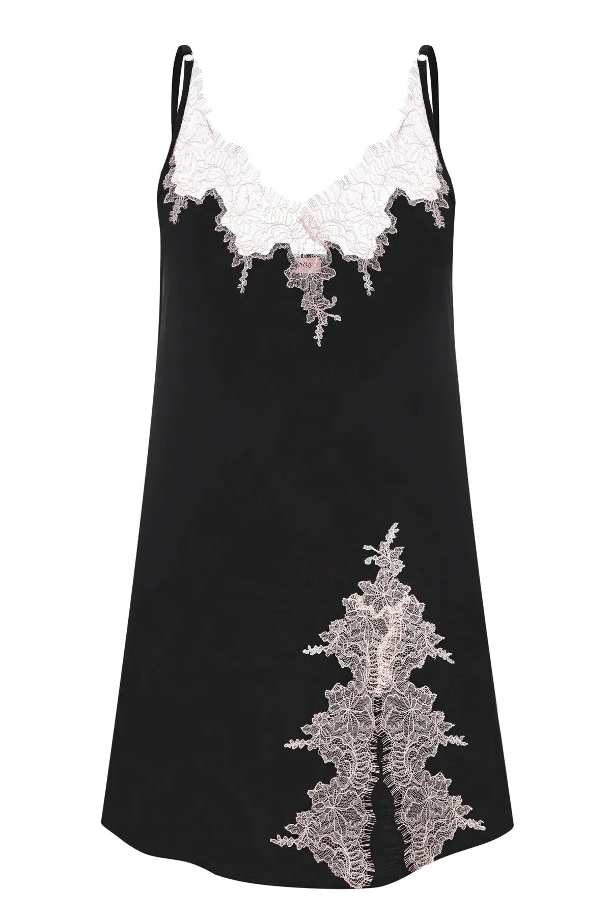 Ночная сорочка из бамбука 03162O black