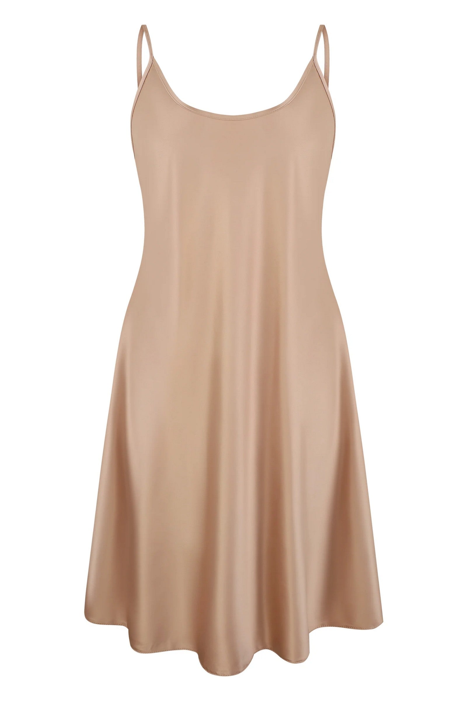 Сорочка из шелксатина S03198 gold