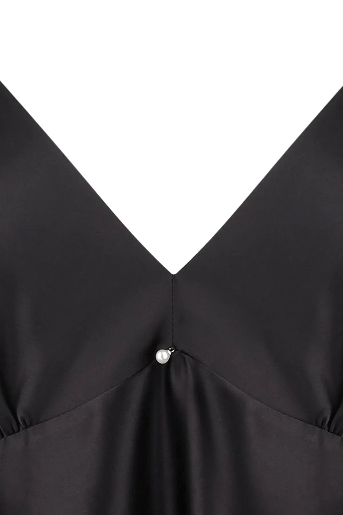 Сорочка из шелксатина S03199 black