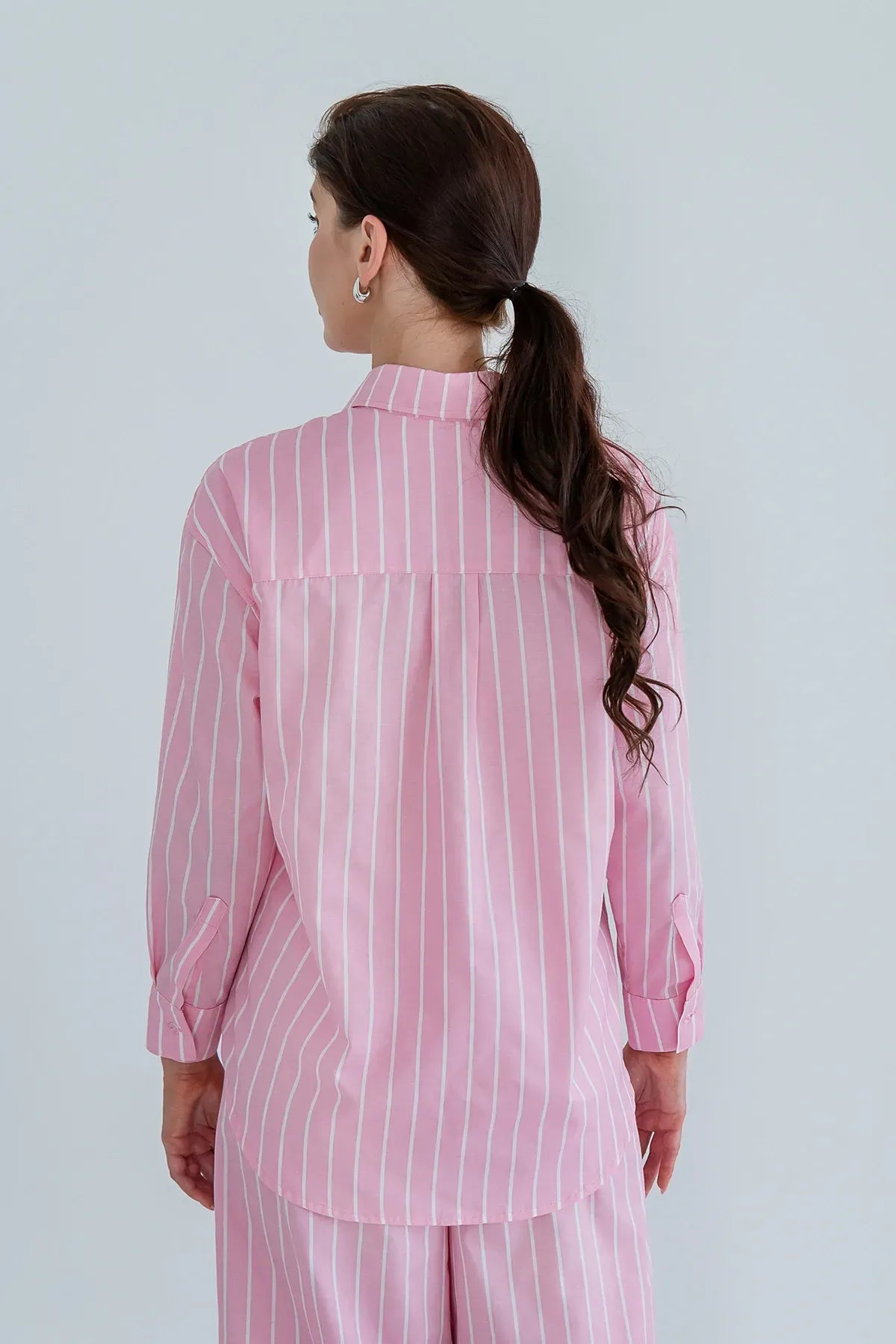 Хлопковая рубашка Rose HL0058-11-60