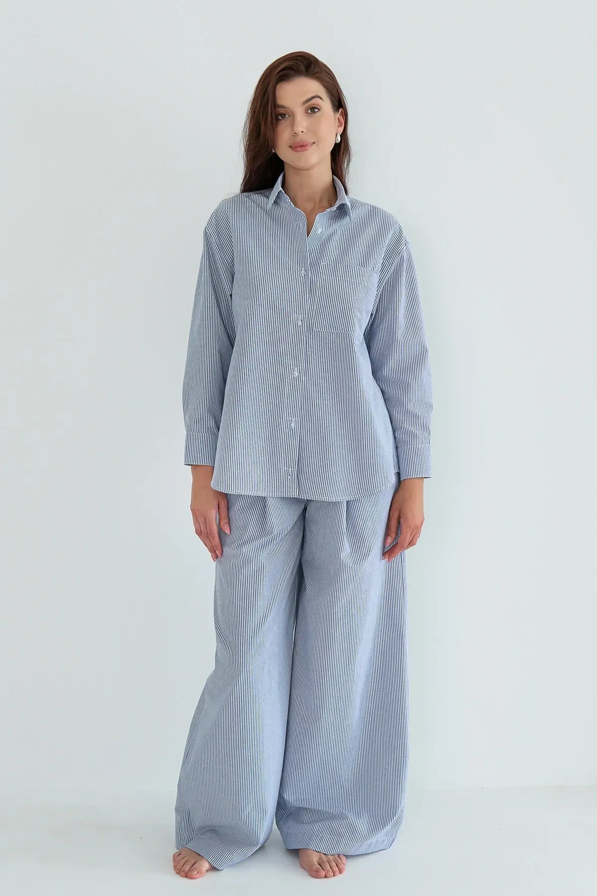 Хлопковая рубашка Seaside HL0058-75-60