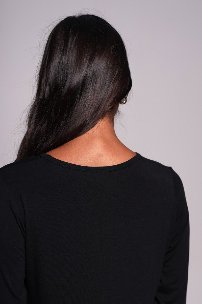 Сорочка из микромодала 25117 black