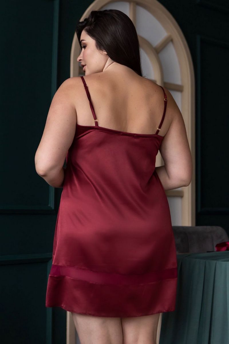 Нічна сорочка Нб1091 bordo