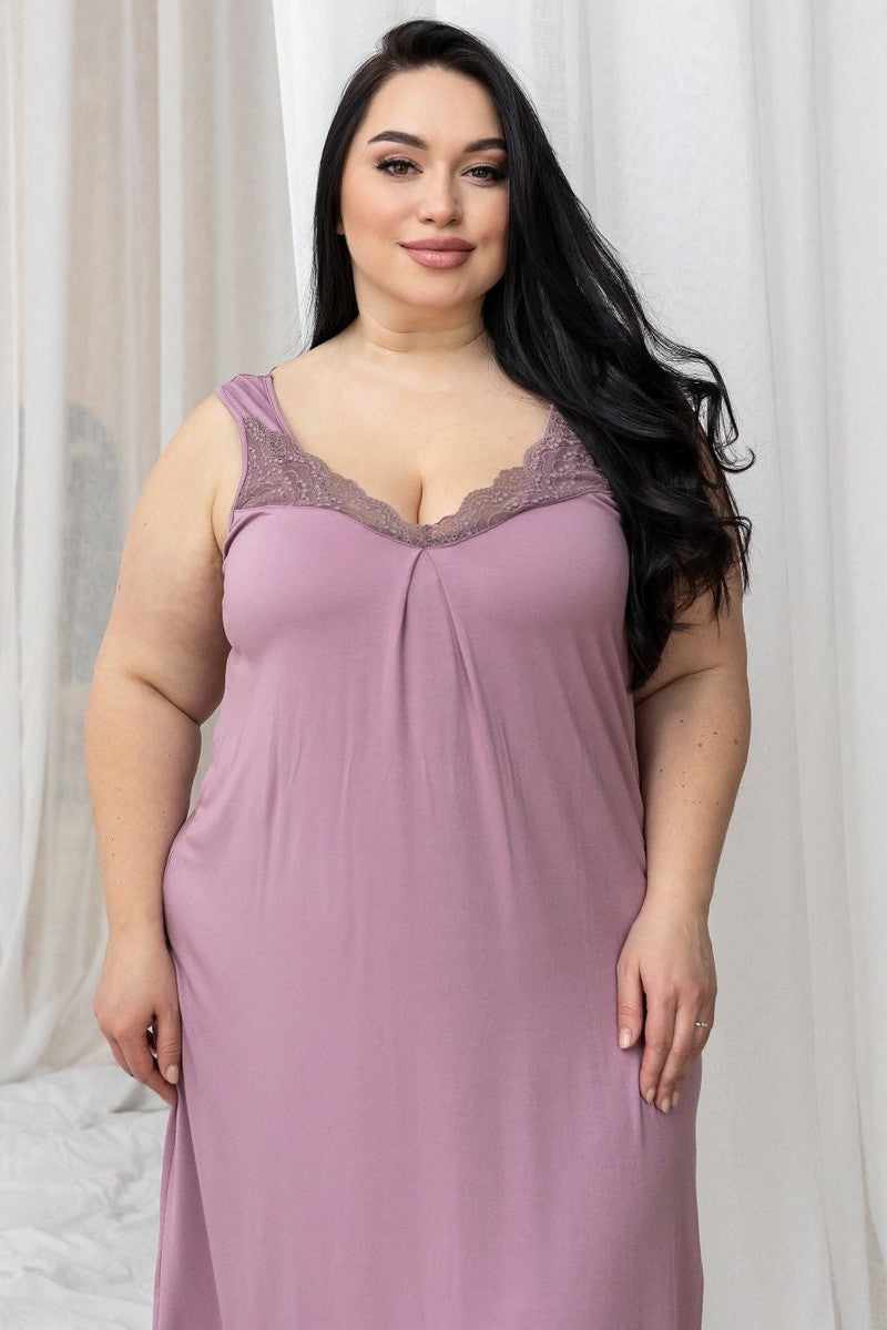 Ночная сорочка из вискозы Нф1220 lilac