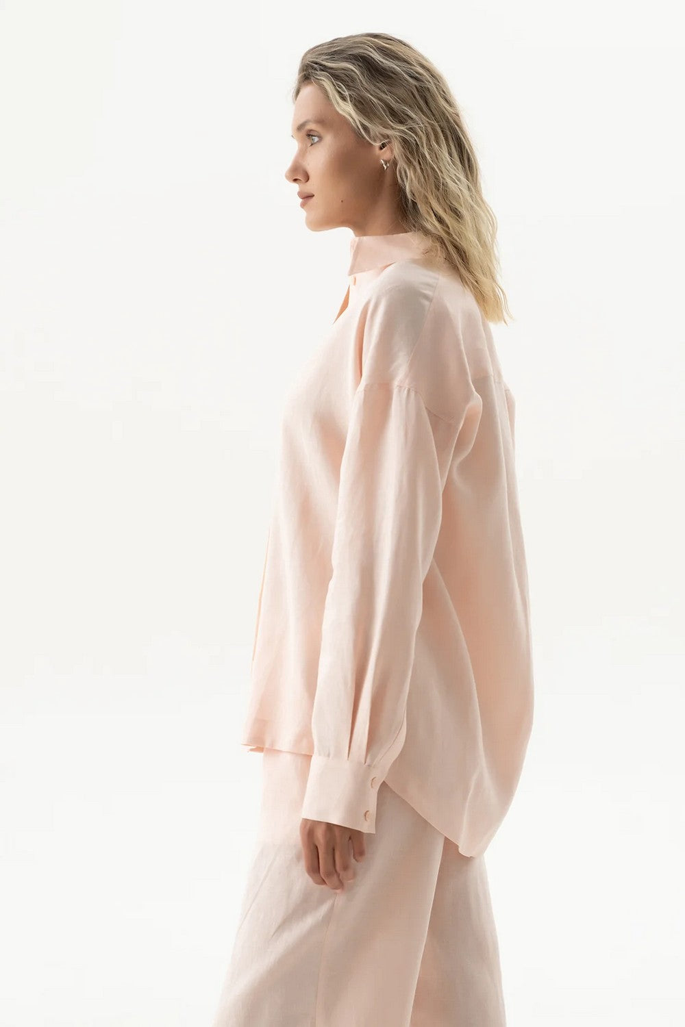 Лляна сорочка 251206-04 Linen Spirit peach powder