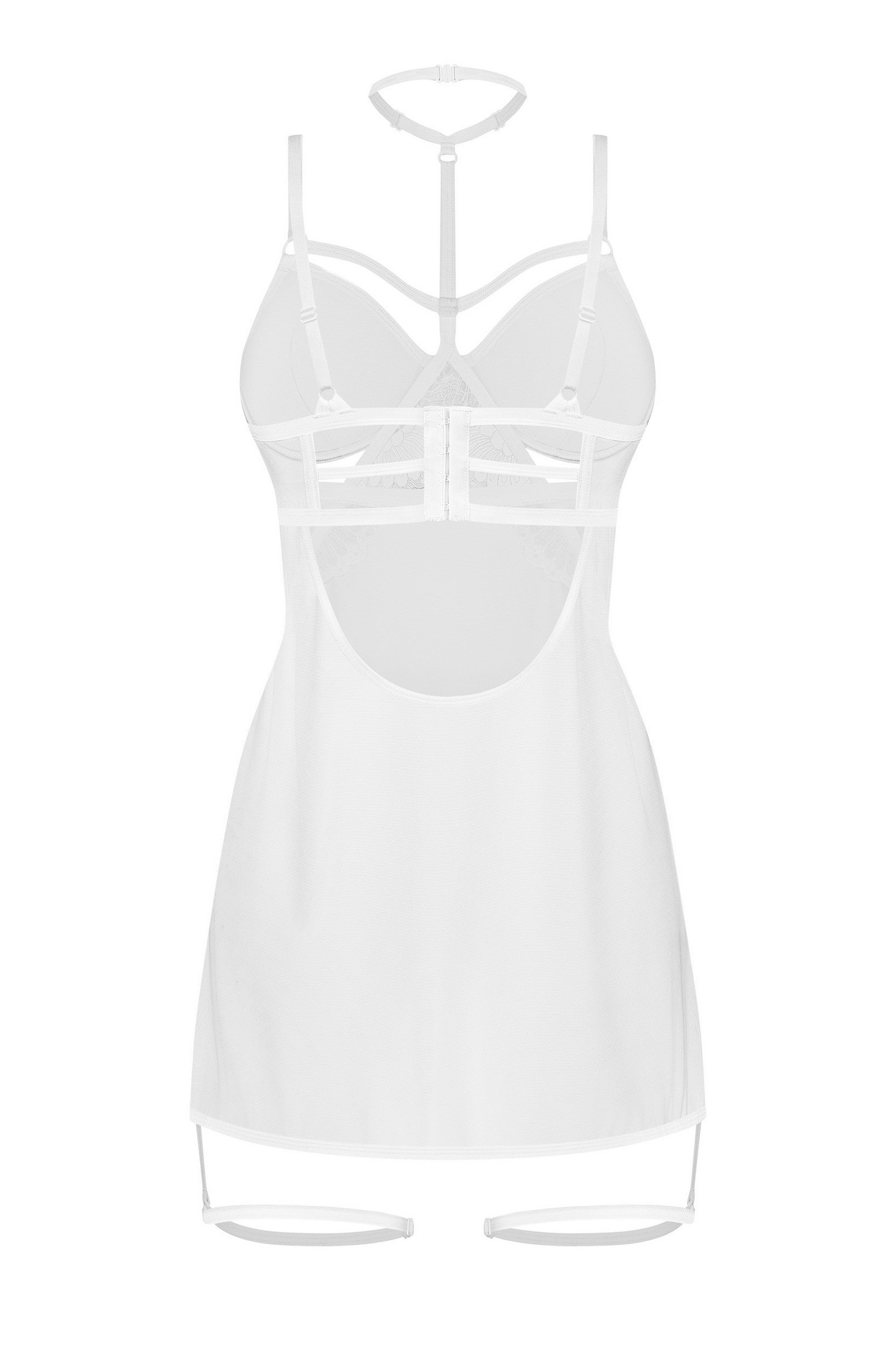 Сорочка с гартерами Arrowel white