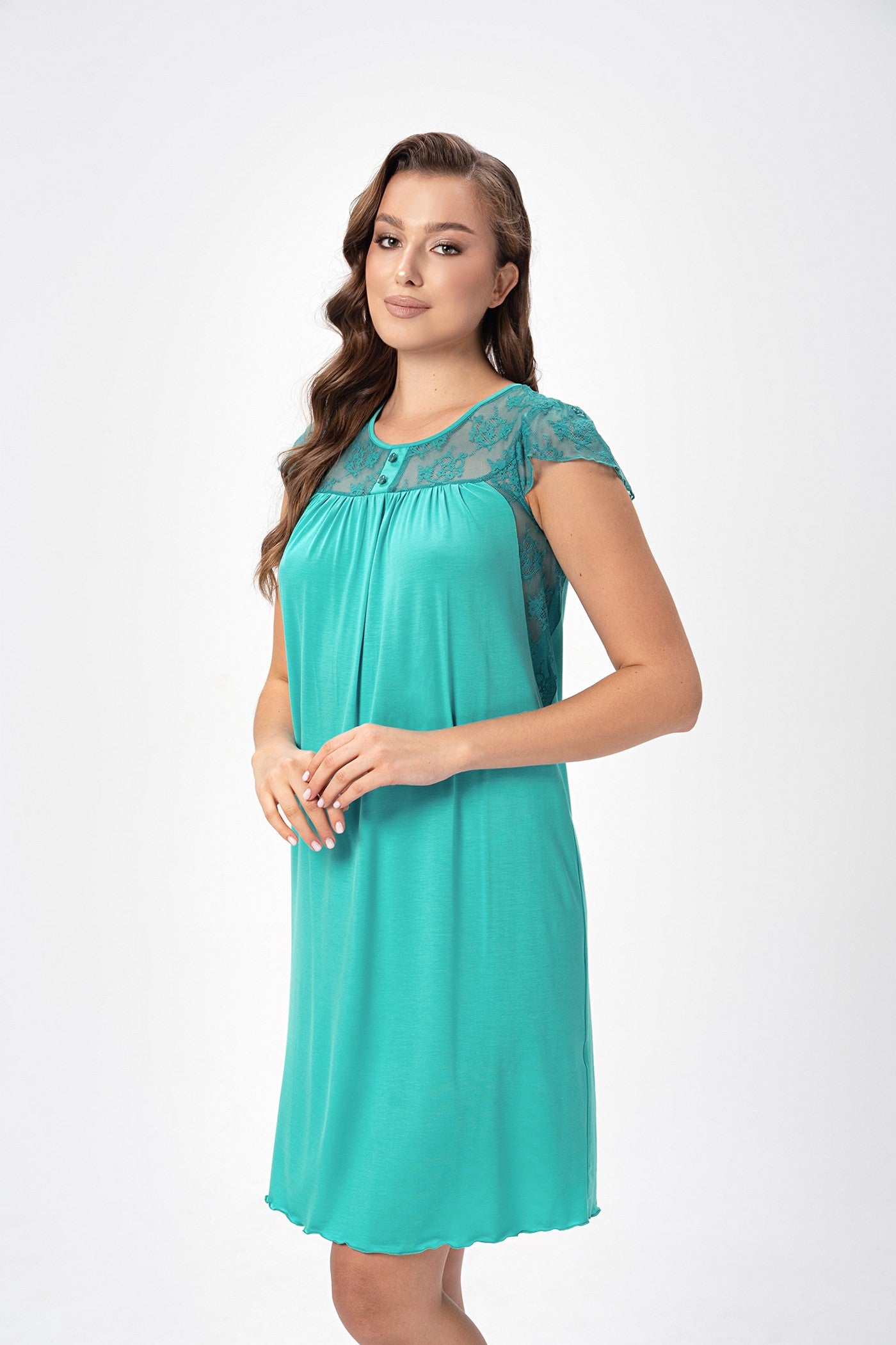 Сорочка из вискозы 2515 mint