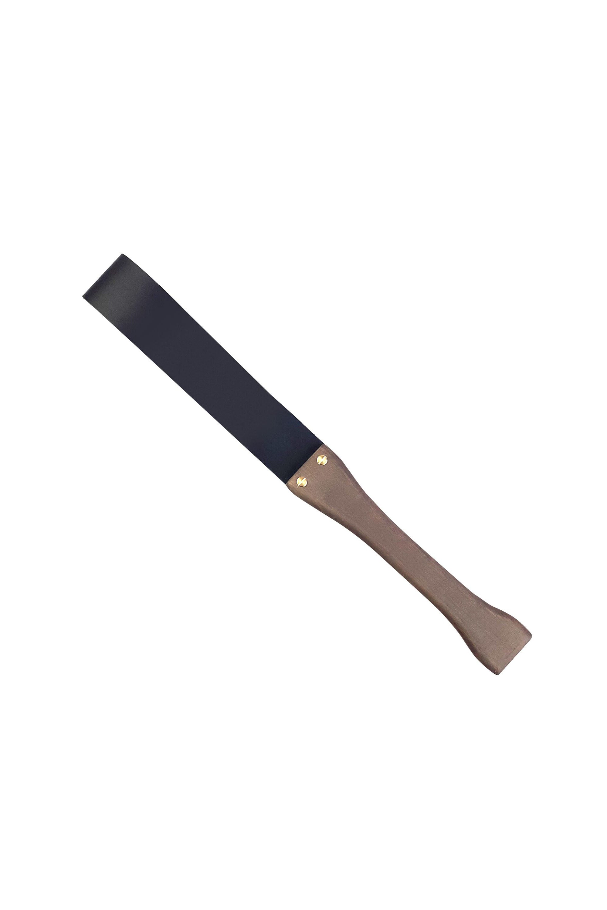 Кожаная шлепалка BDSM black