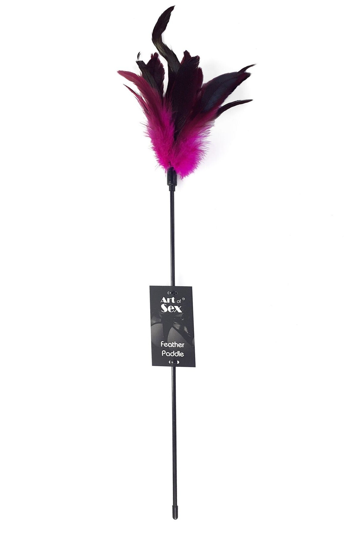 Стек с пером петуха Feather Paddle pink