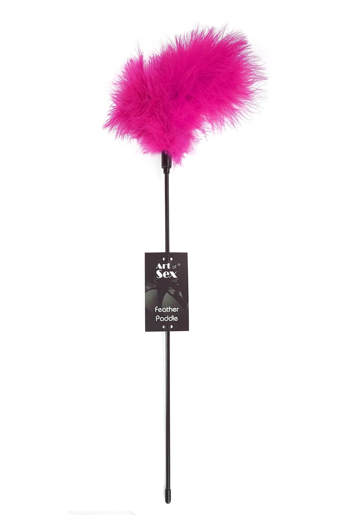 Стек с пером индюка Feather Paddle pink