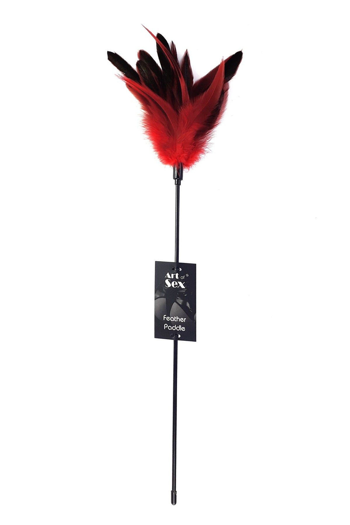 Стек с пером петуха Feather Paddle red