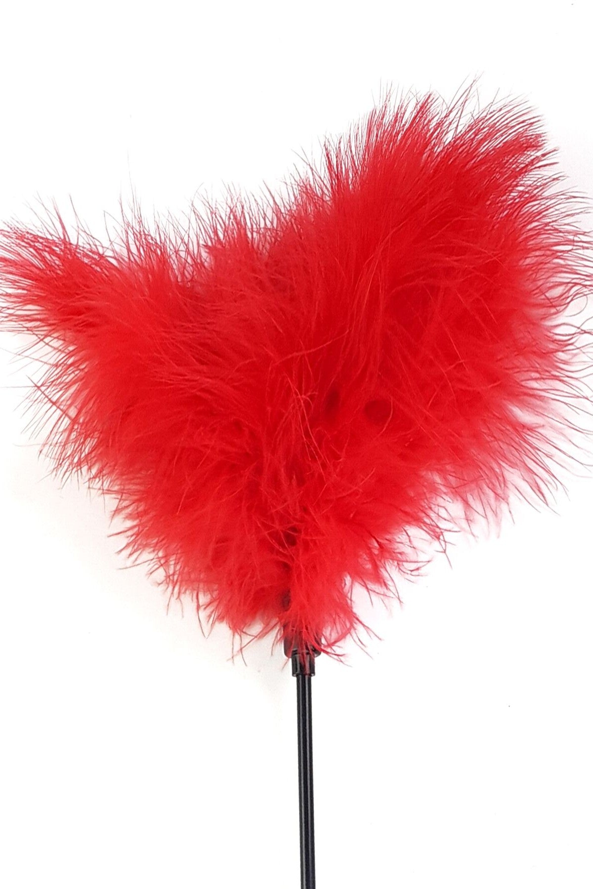 Стек с пером индюка Feather Paddle red