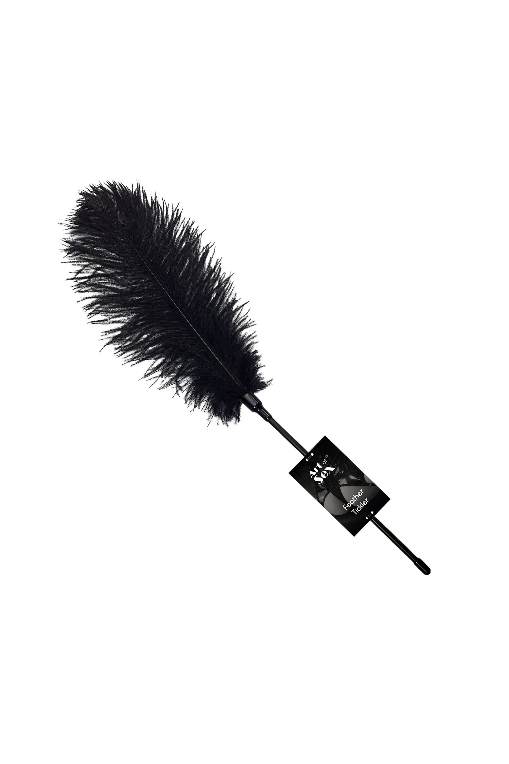 Стек с пером Feather Tickler black