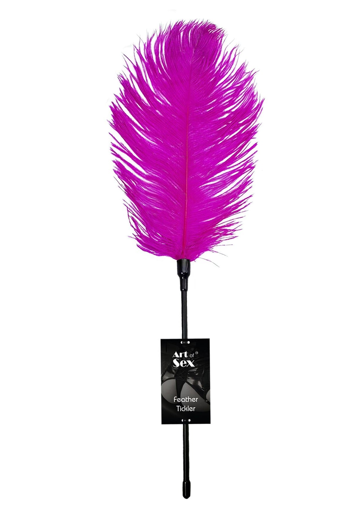 Стек с пером Feather Tickler pink