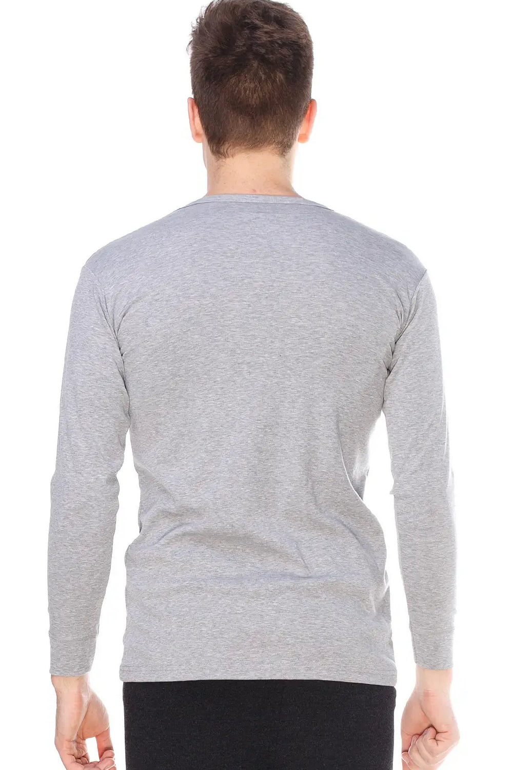 Мужской термолонгслив 160 grey