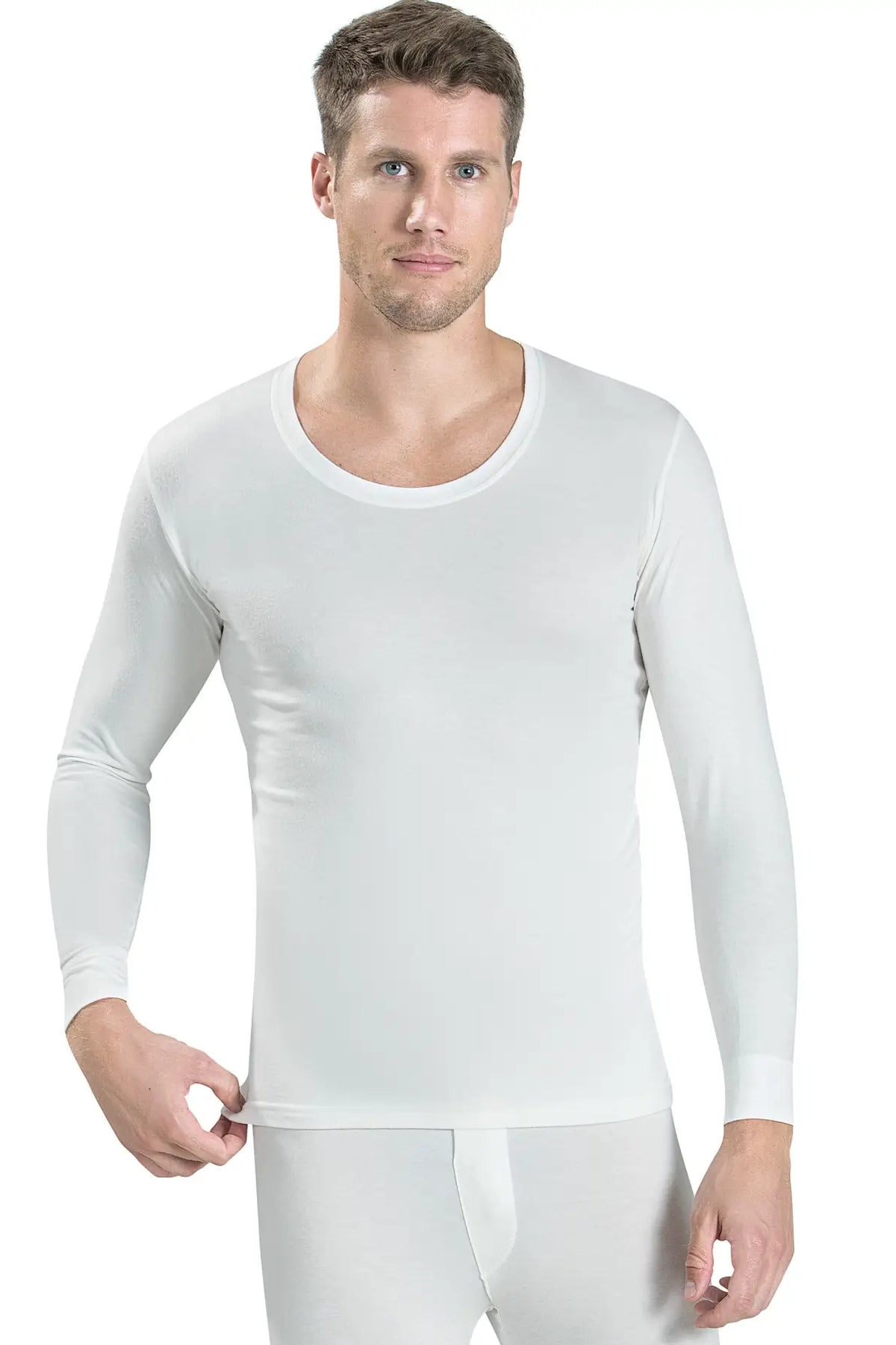 Мужской термолонгслив 160 milk