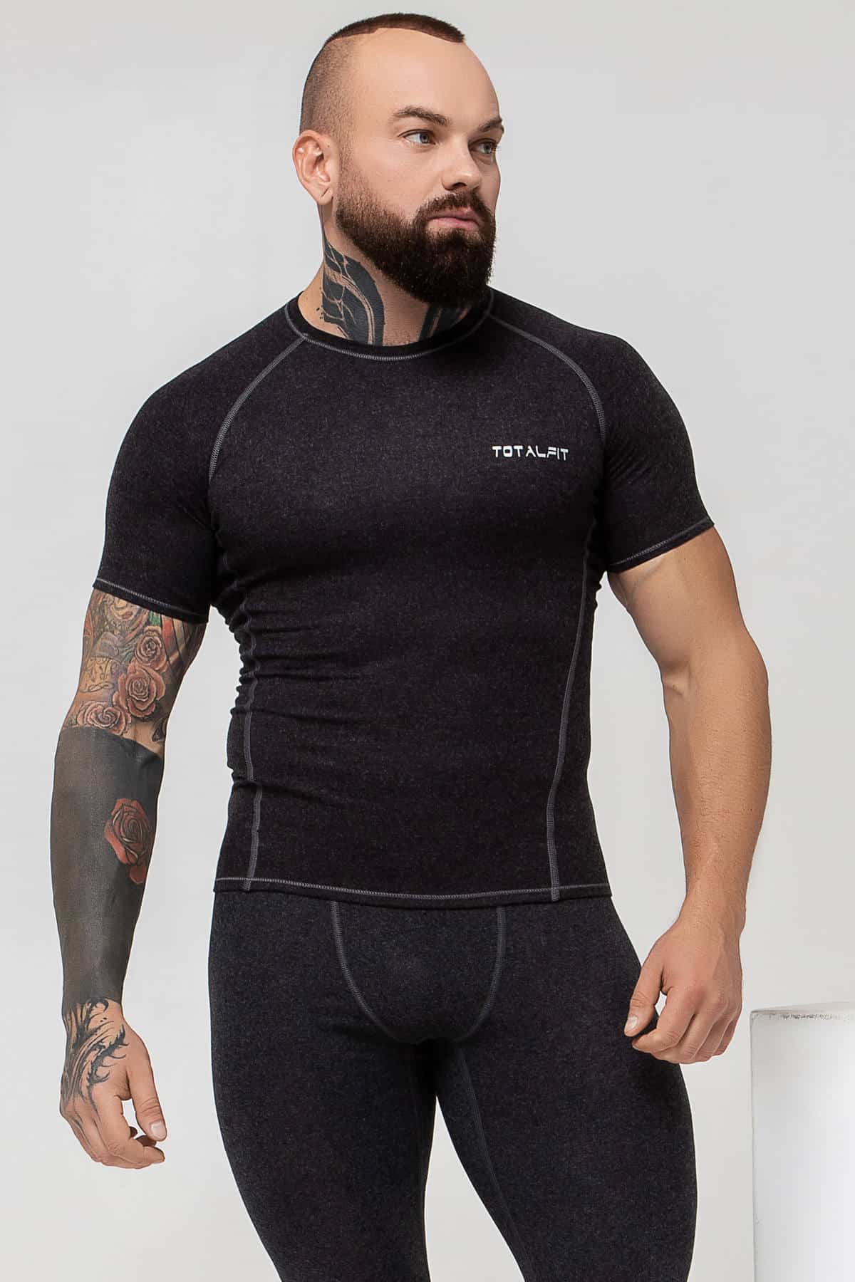 Мужская термофутболка с шерстью Iceland TMD1-V9