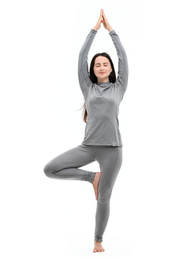 Термофутболка с длинным рукавом Yeti Top Wmn cloudburst grey