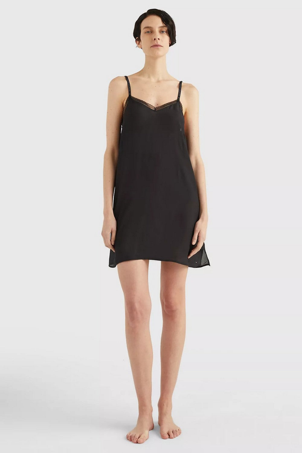 Ночная сорочка из вискозы 844869345 black