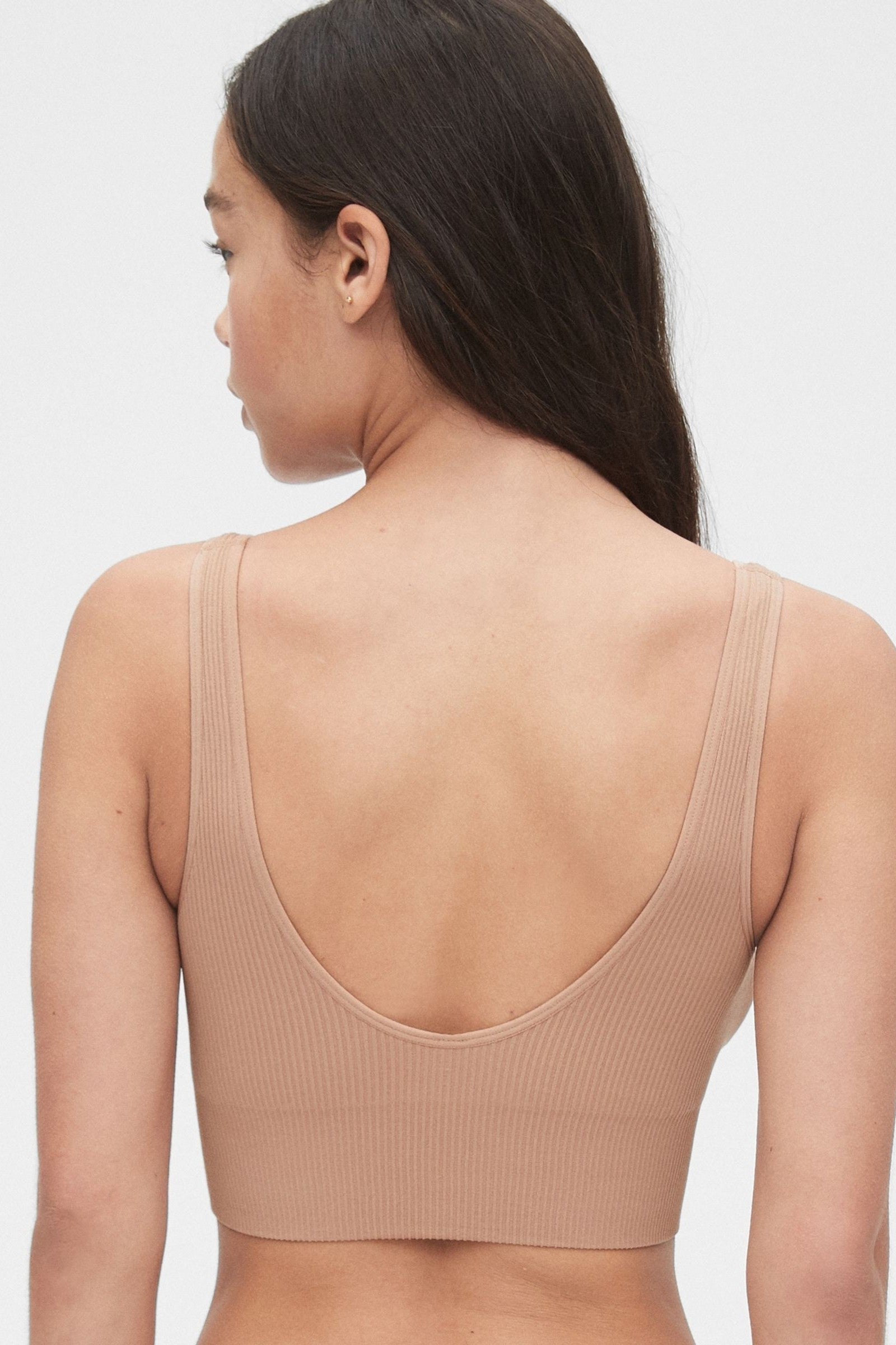 Безшовний бра-топ 981981385 beige