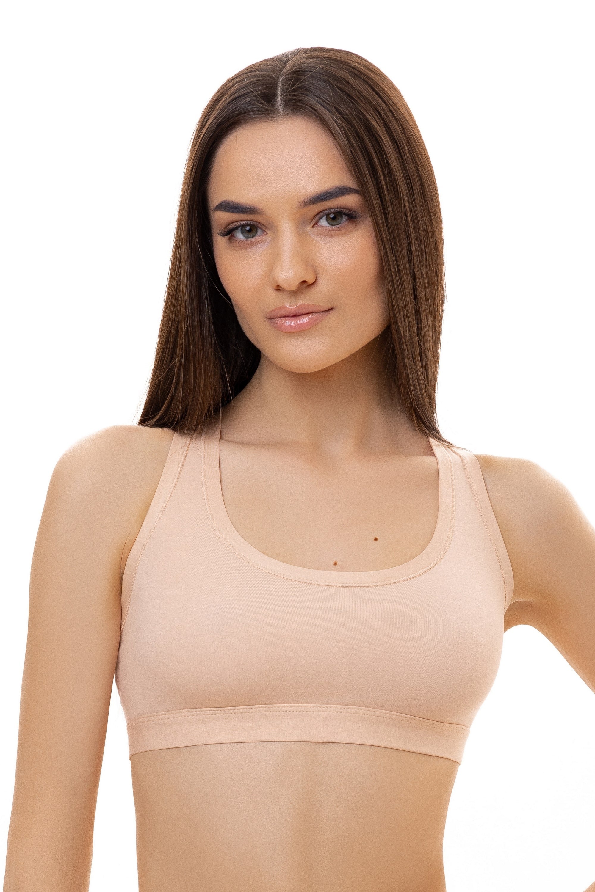 Хлопковый топ 5709 Sherly beige