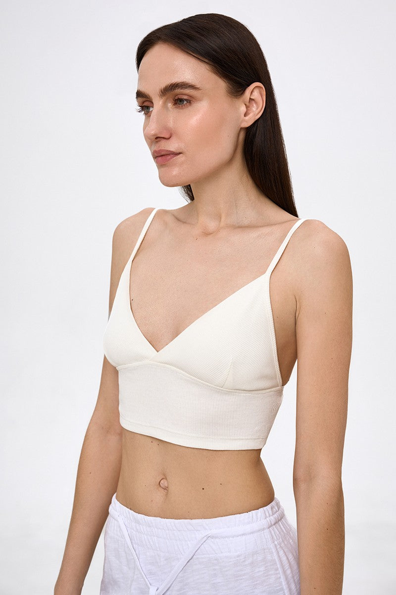 Топ в рубчик L041r Velia milk