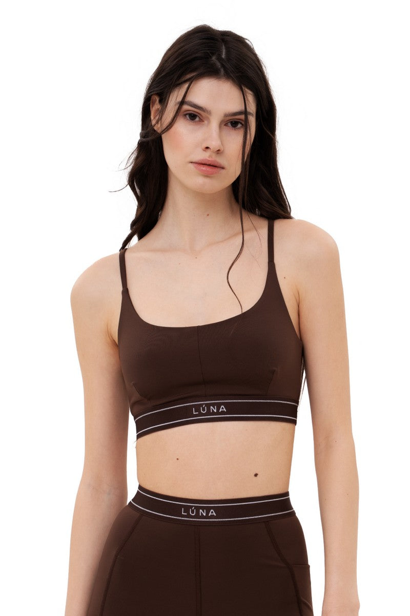 Спортивний топ LS022t Holly chocolate