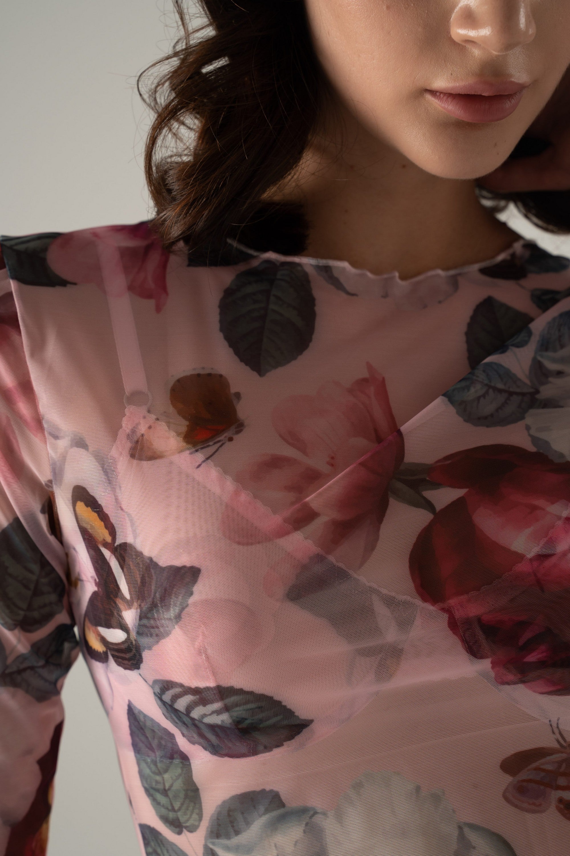 Топ из микросетки 80201812 Diletta