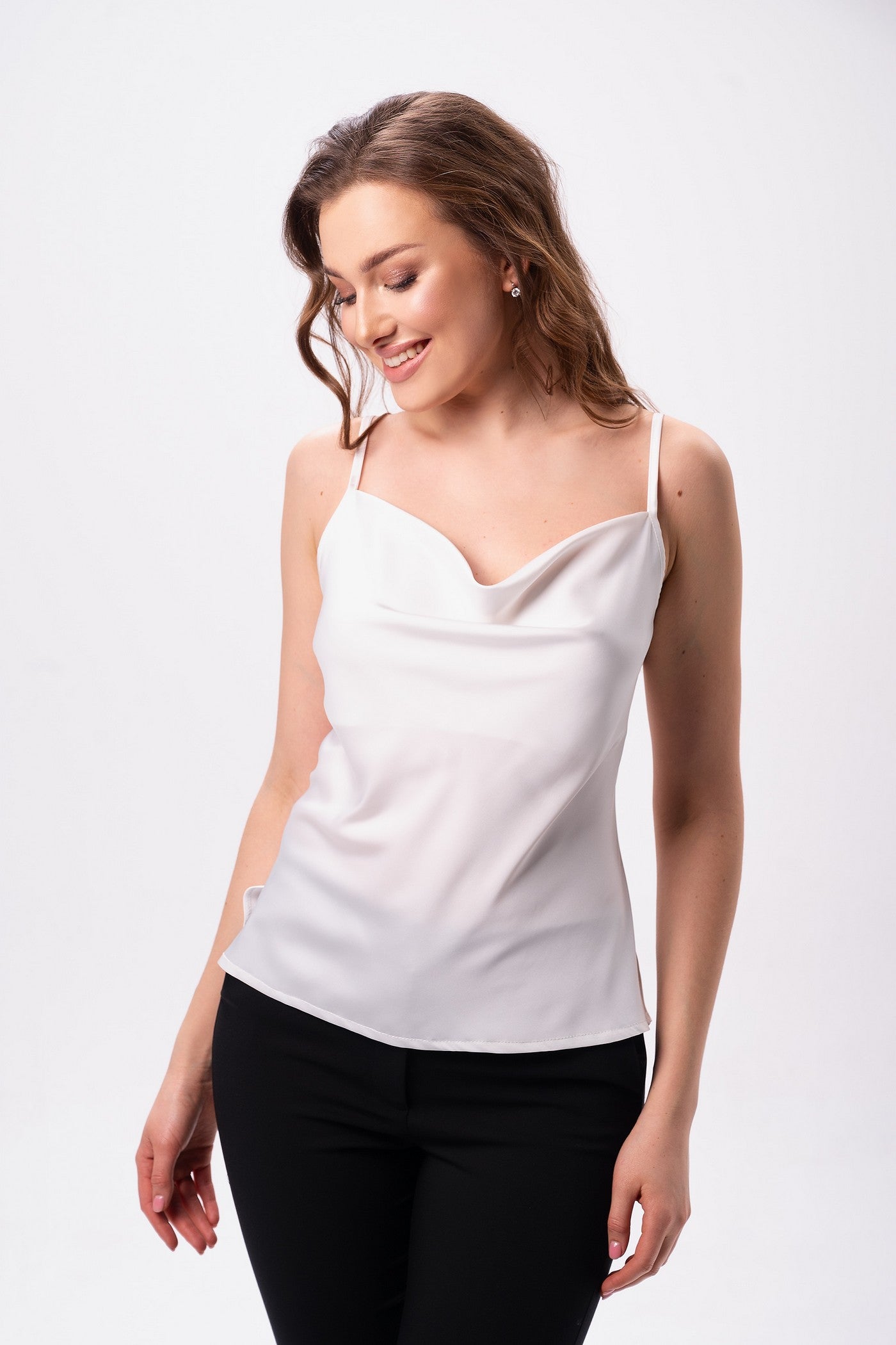 Атласный топ 2618 ecri